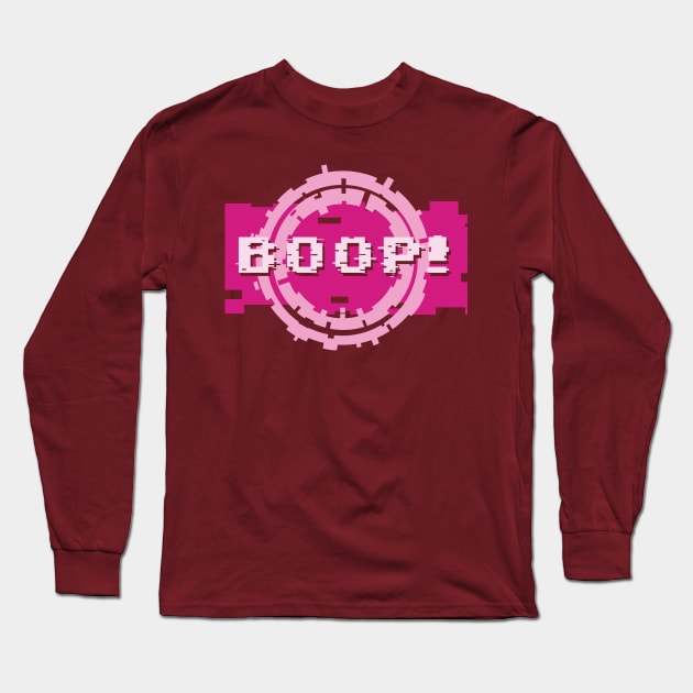 Hack boop Long Sleeve T-Shirt by yeyitoalba